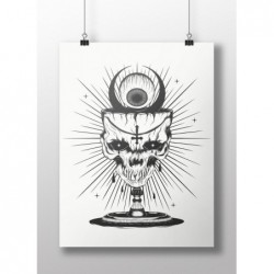 PRINT A3 - SKULL GRAAL